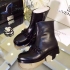 Givenchy embellished black leather ankle boots